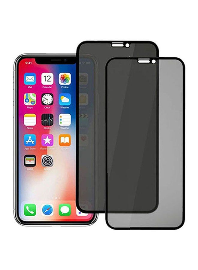 vesus 2-Piece Tempered Glass Privacy Screen Protector For Apple iPhone 11 Clear