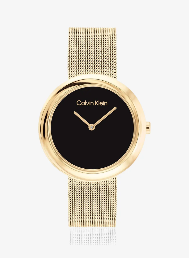 Calvin Klein Twisted Bezel Analog Watch