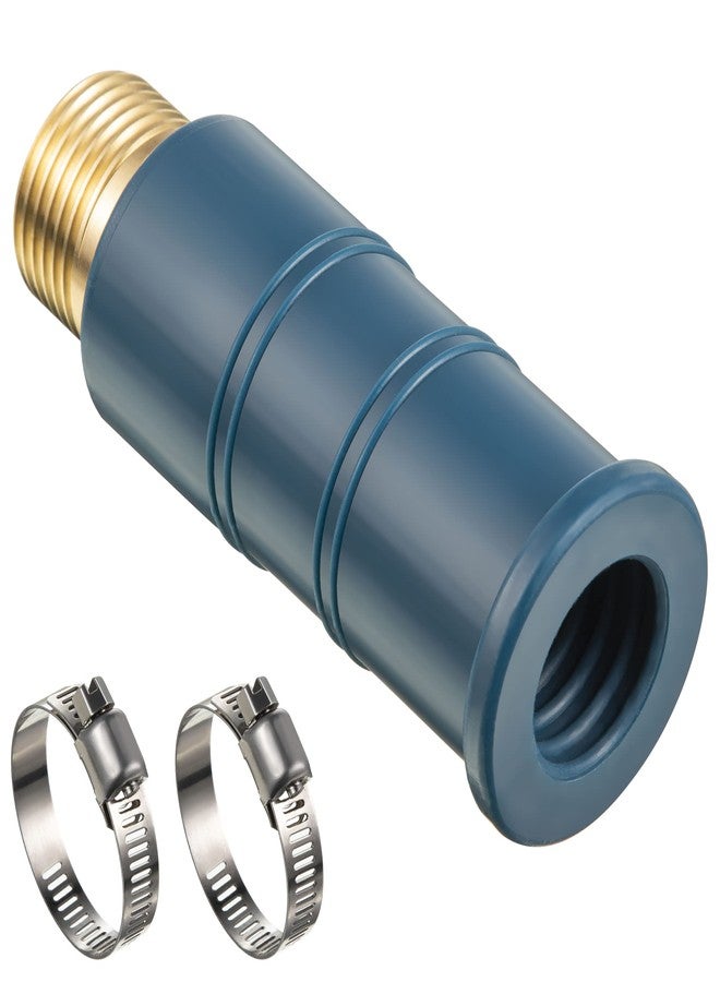 Feekoon 1 Pack Universal Faucet Hose Adapter, Thickened Sink Hose Attachment for Faucet, Flexible Silicone Sleeve Water Hose Connector for RV Garden Hose Damaged/Stripped Faucet Threads or Threadless Faucet - Image 1