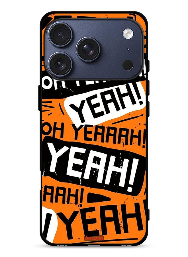 Tolwak Apple iPhone 17 Pro Protective Case Cover Oh Yeah - Image 1