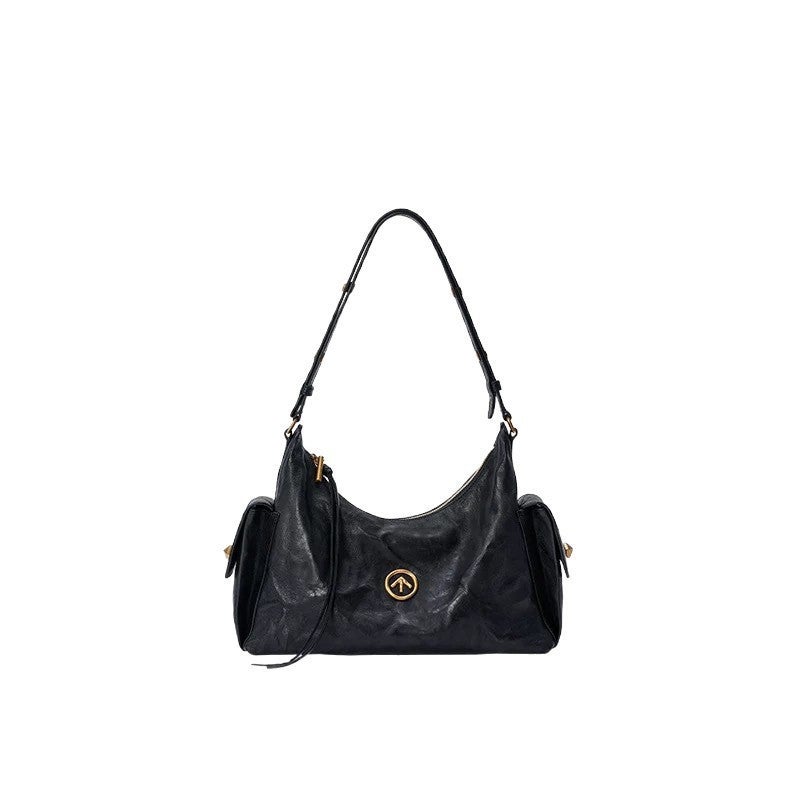 GROTTO 2025 New Toast Hobo Bag - Fashionable Simple Commuter Shoulder Crossbody Soft Bag - Image 1