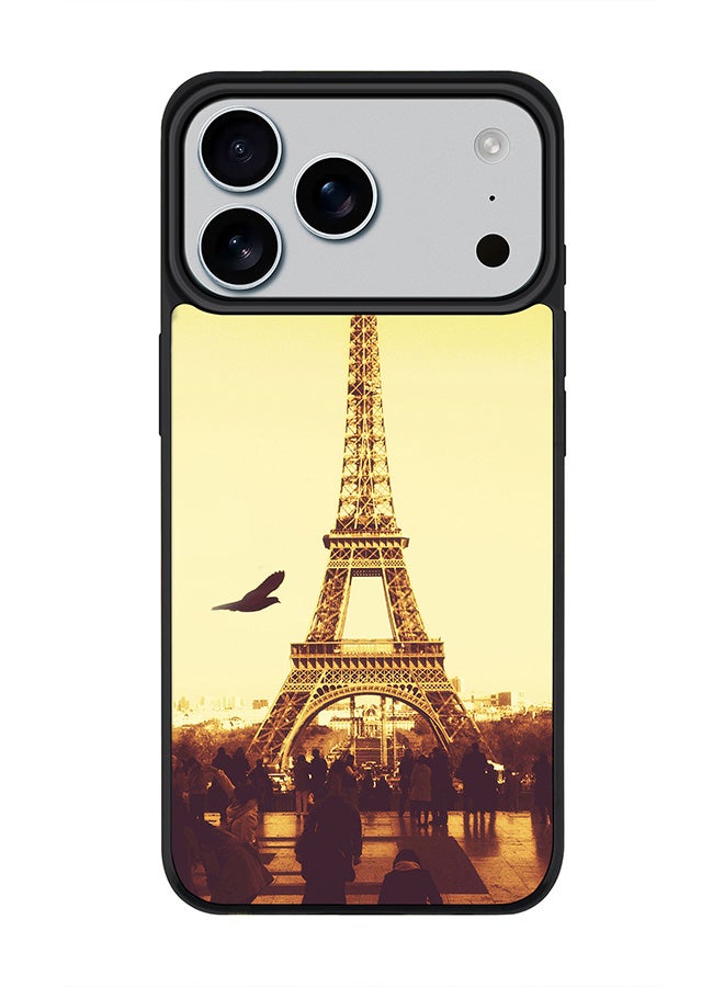 Stylizedd iPhone 17 Pro Max Case, [Compatible with MagSafe] Slim Magnetic cover Phone Case iPhone 17 Pro Max -Paris - Eiffel Tower - Image 1
