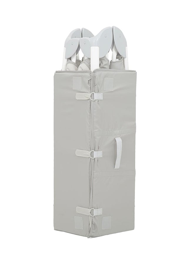 joie Printed Travel Cot With Wheels - Image 3