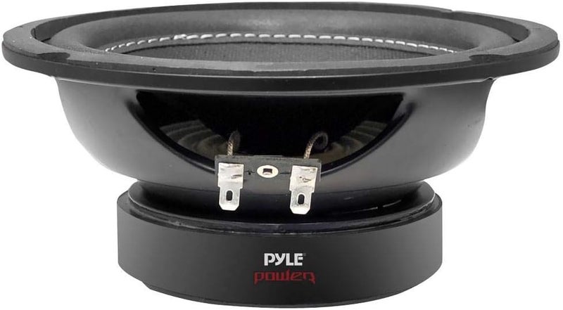 Pyle Non-Pressed Paper Cone Steel Basket Vehicle Subwoofer Stereo Audio Speaker (Black) - Image 4