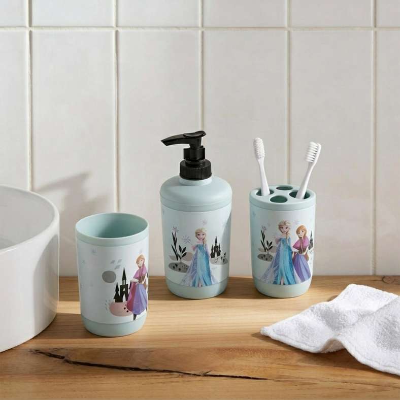 Pan Home Disney Frozen 3pcs Bath Accessory Set - Multi - 166TRC9901185 - Image 1