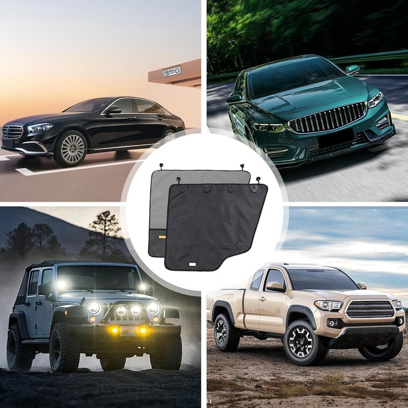 Car Door Protector Dog Mat | Scratch Proof Protection Cover | Door Protector from Dog Scratching | for SUVs Trucks RVs Minivans Pickups - Image 4