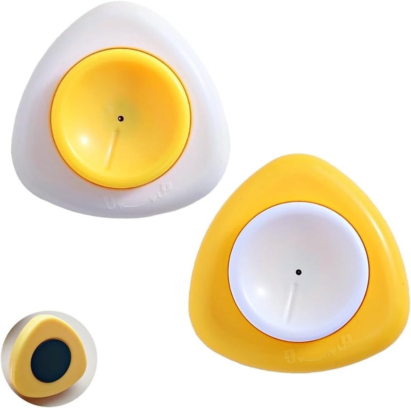 ChaLeeMoo Magenetic Egg Piercer for Raw Eggs to Get Good Hard Boiled Eggs, Egg Poker with Safety Lock Egg Pin, Easy Egg Peeler By Punching Hole at Bigger End of the Egg Before Boiling, 2 Pack - Image 1