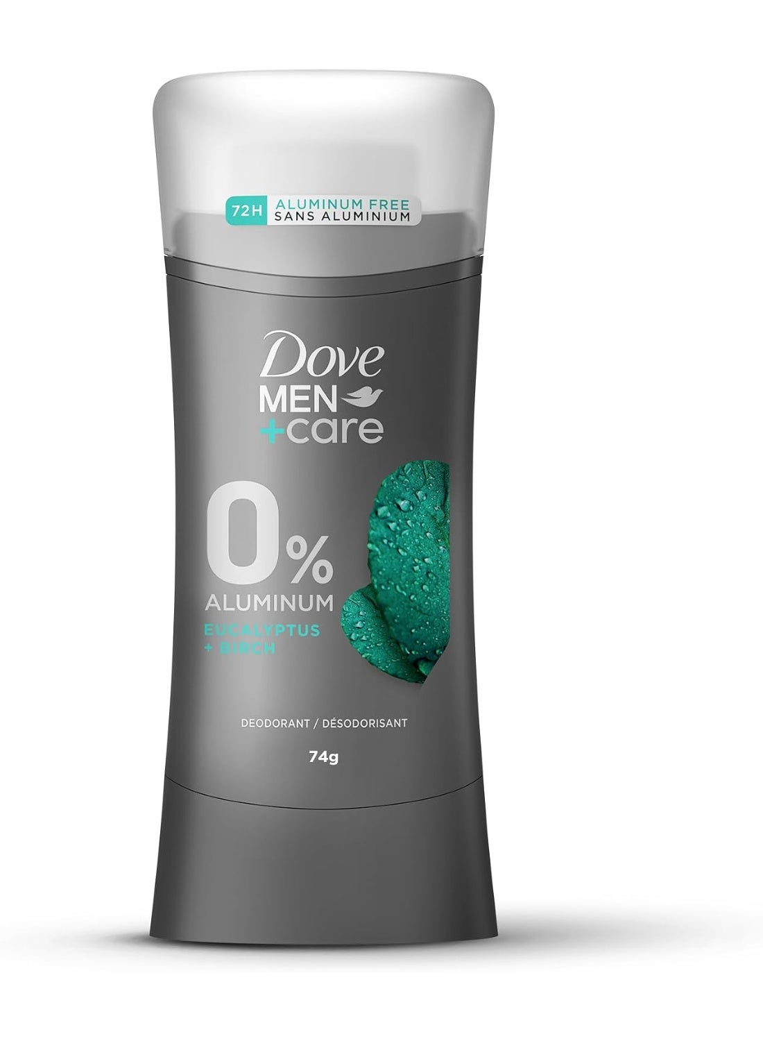 Dove Men+ Care Antiperspirant Deodorant Stick Eucalyptus & Birch with Moisturizer 72H Protection 74gm