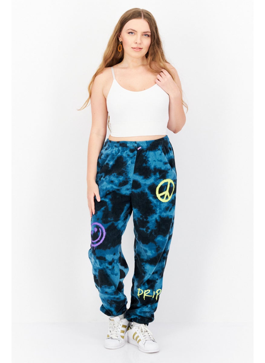 Women Regular Fit Graphic Print Sweatpants, Teal Blue - pzsku/ZFEA2345E2C097CA2F614Z/45/_/1724351059/064173f6-cee0-4cc8-ace6-bc9f71336d09