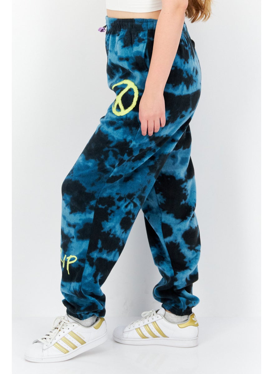 Women Regular Fit Graphic Print Sweatpants, Teal Blue - pzsku/ZFEA2345E2C097CA2F614Z/45/_/1724351069/d03e8334-354b-4ab9-9e59-204501433d89