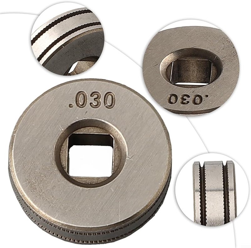 Chicago Electric MIG Welder Wire Feed Drive Roller Assembly 0.8 0.9mm 25mm Outer Diameter Industrial Grade - Image 4