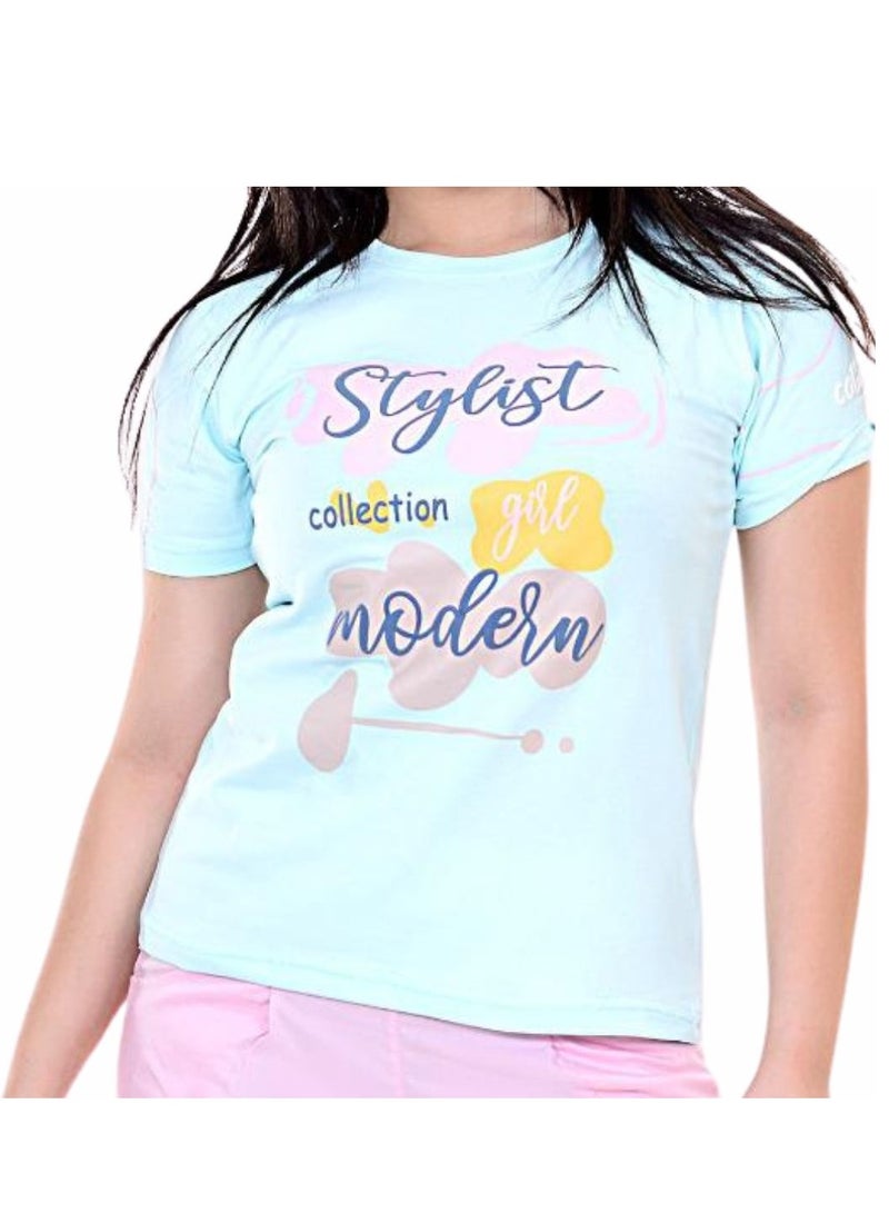 بيجامة اطفال بناتى قطن سن محير - Image 2