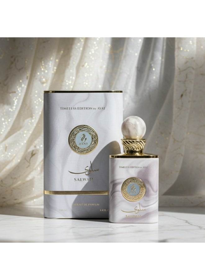 Ayat Perfumes Salwah by Ayat Perfumes – Timeless Series Extrait de Parfum 100ml | Women’s Floral Oriental - Image 3