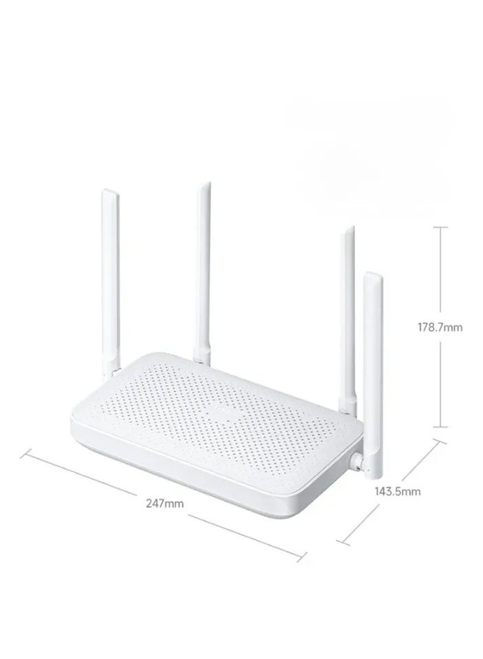 Xiamoi Router AX1500 | Wi-Fi 6 | Supports 5GHz and 2.4GHz | 4 Gigabit Ethernet ports | Connecting multiple OFDMA | IPTV White - Image 4