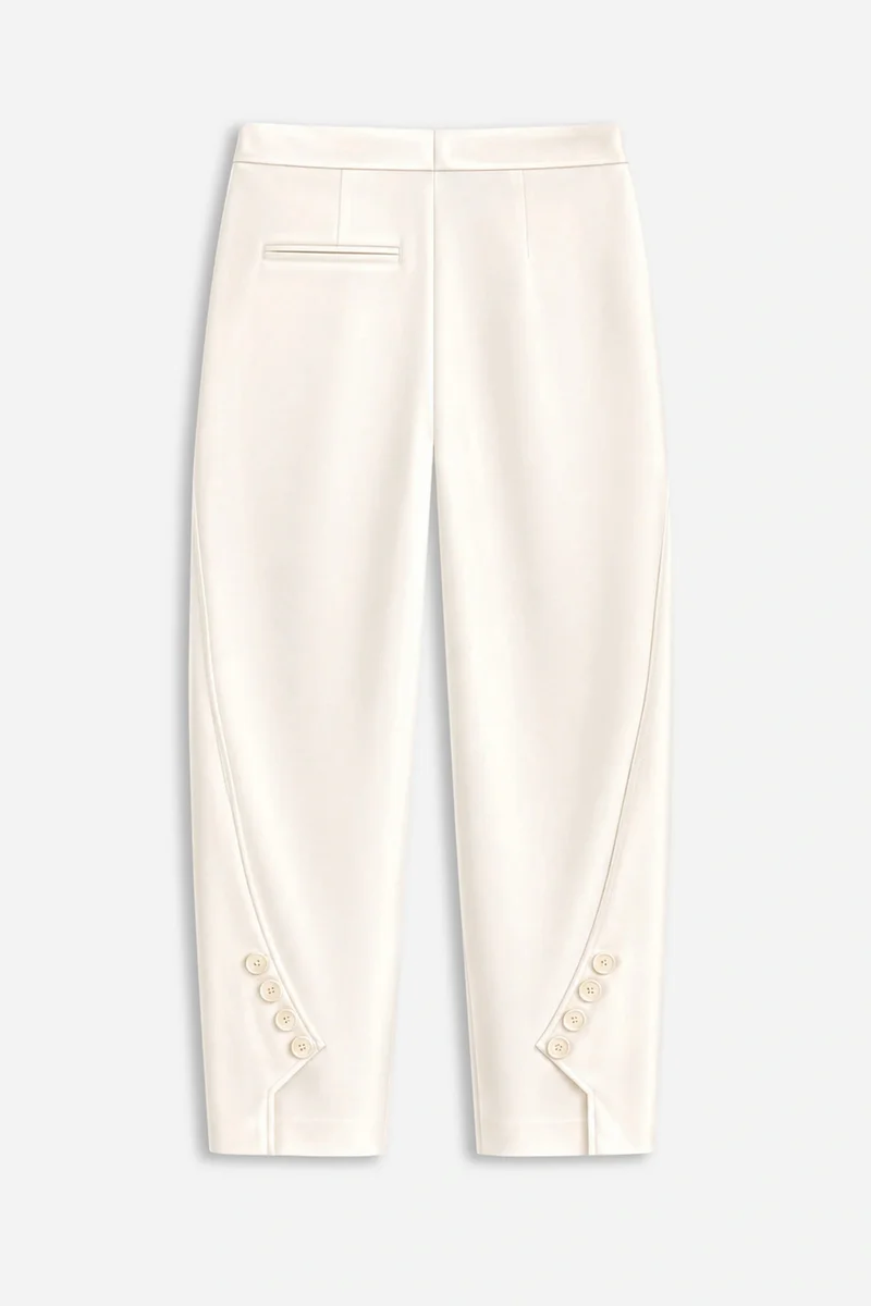 نوكتورن High-Waist Balloon-Leg Trousers