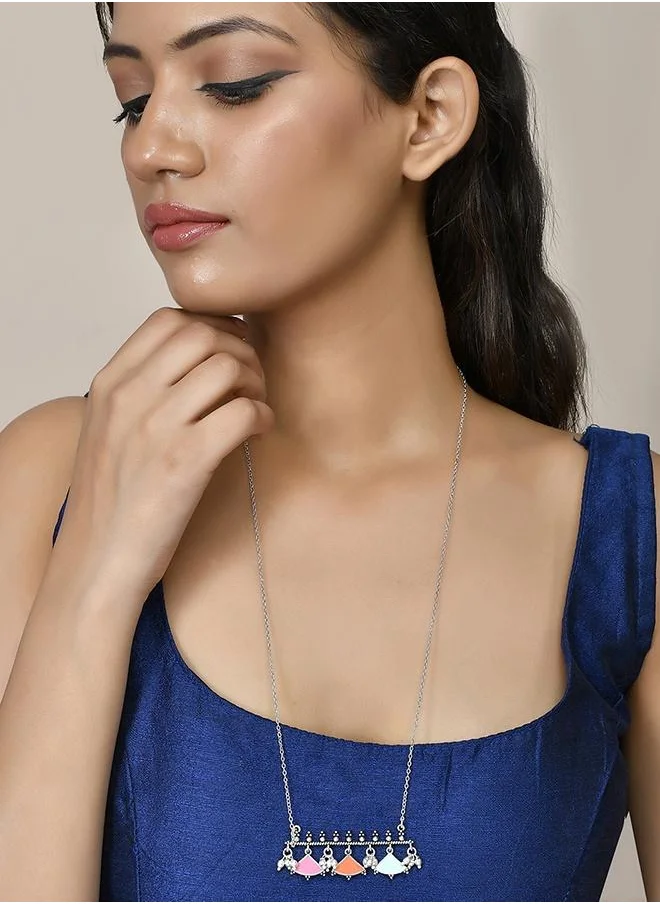 فويلا Bagh E Fiza Enamel Embellished Brass Pendant