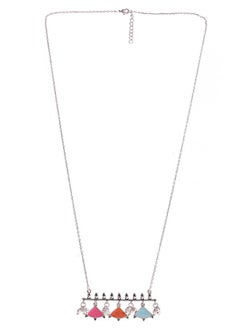 VOYLLA Bagh E Fiza Enamel Embellished Brass Pendant  - Image 2