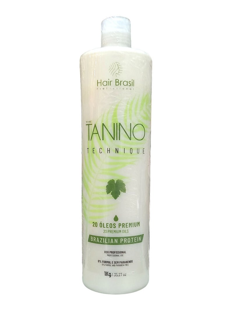 The Tanino Technique Protein for straightening and treating damaged and brittle hair with the Brazilian Tanino technology -1 kg  - Image 1
