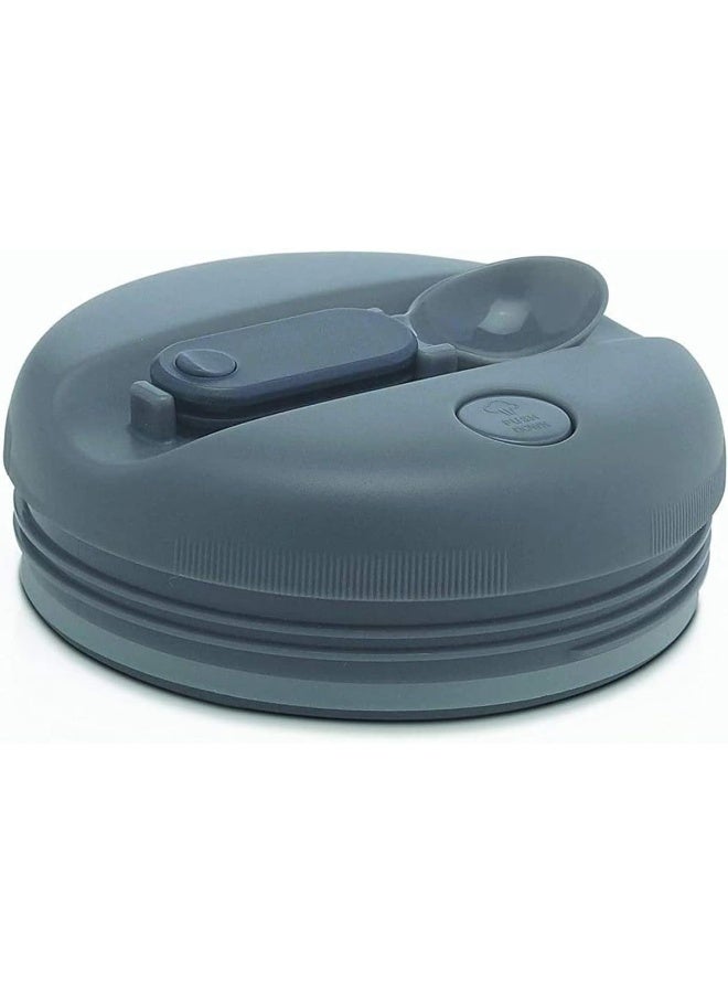 BOROSIL 2 Layer Hot N Fresh Lunch Box Silver 16x16x25cm - Image 5