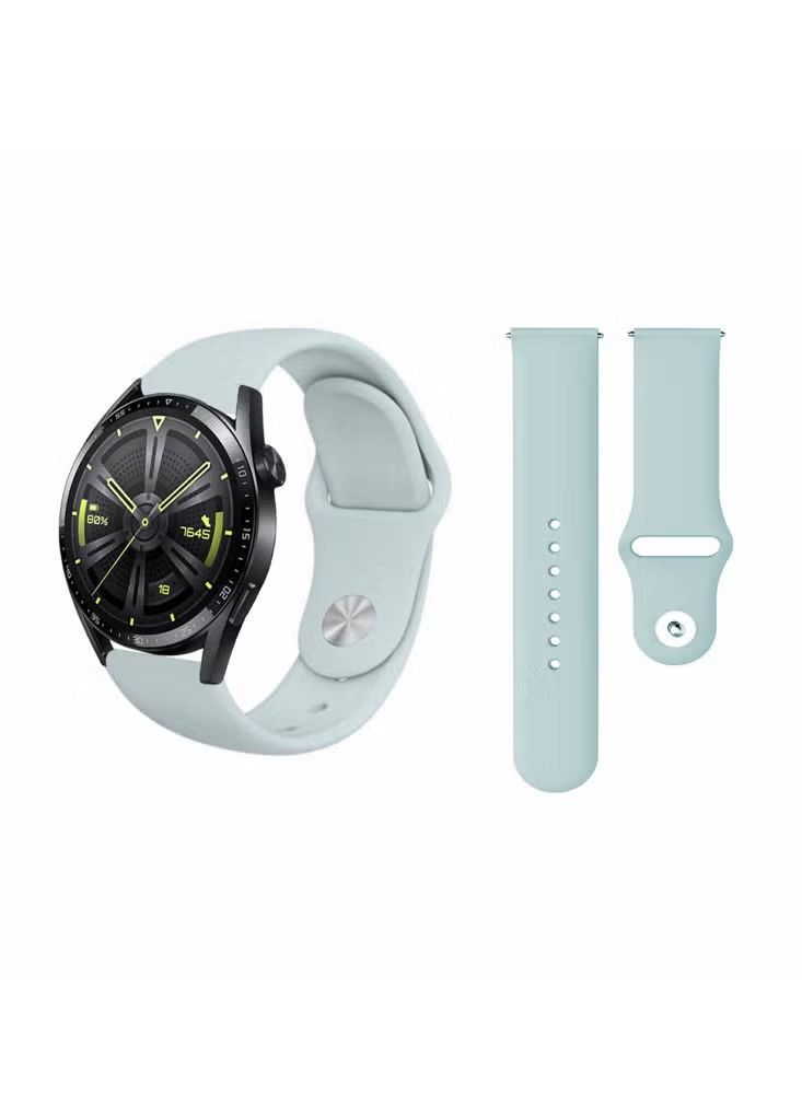 Zaboon Solid Silicon Replacement Band For Huawei Watch GT 3 46mm - Image 1