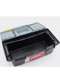 APURK APURK MultiFunctional Plastic Hardware Tool Storage Box Travel Tool Organizer Box with Carry Handle Screwdriver Wrench Stationery Storage Box Garage Tool Organizer Box  - Image 5