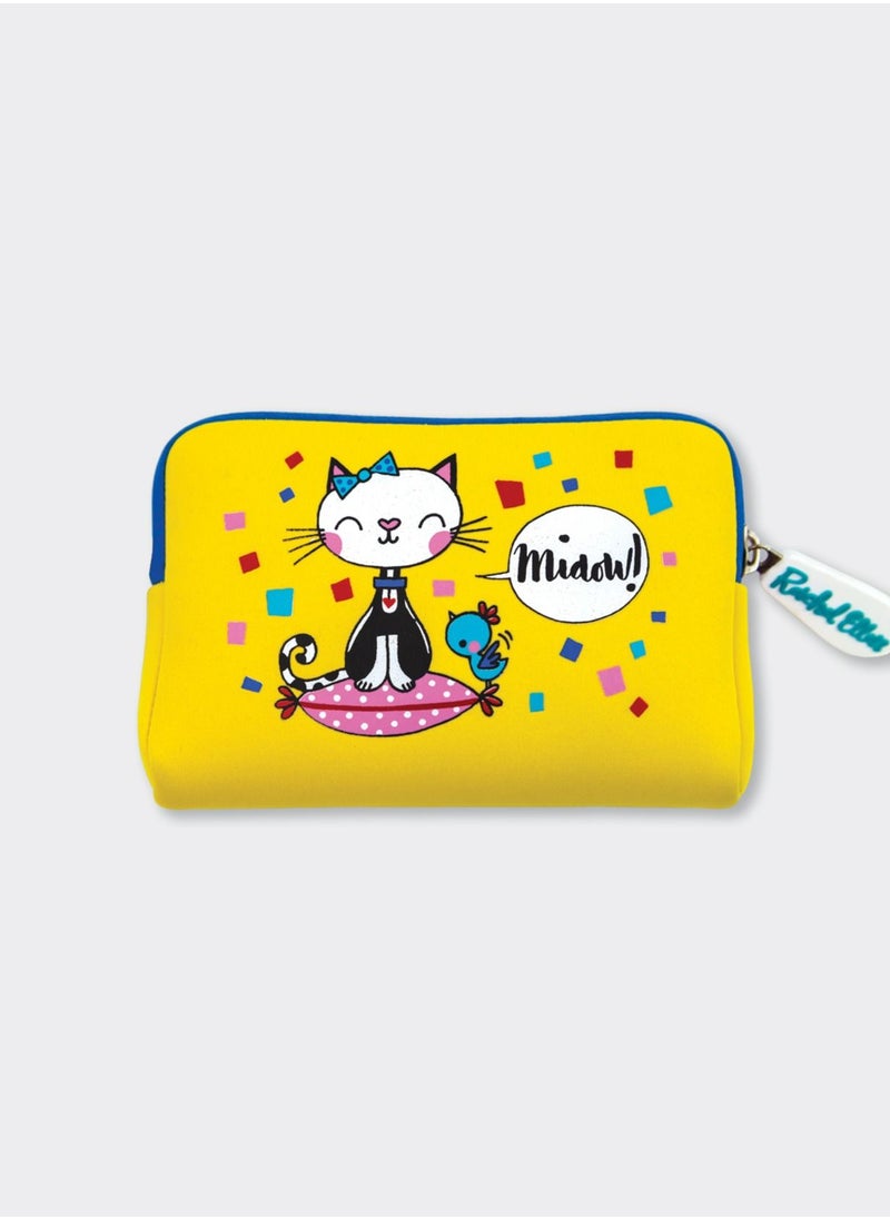 Rachel Ellen Childrens Cat Neoprene Pouch 