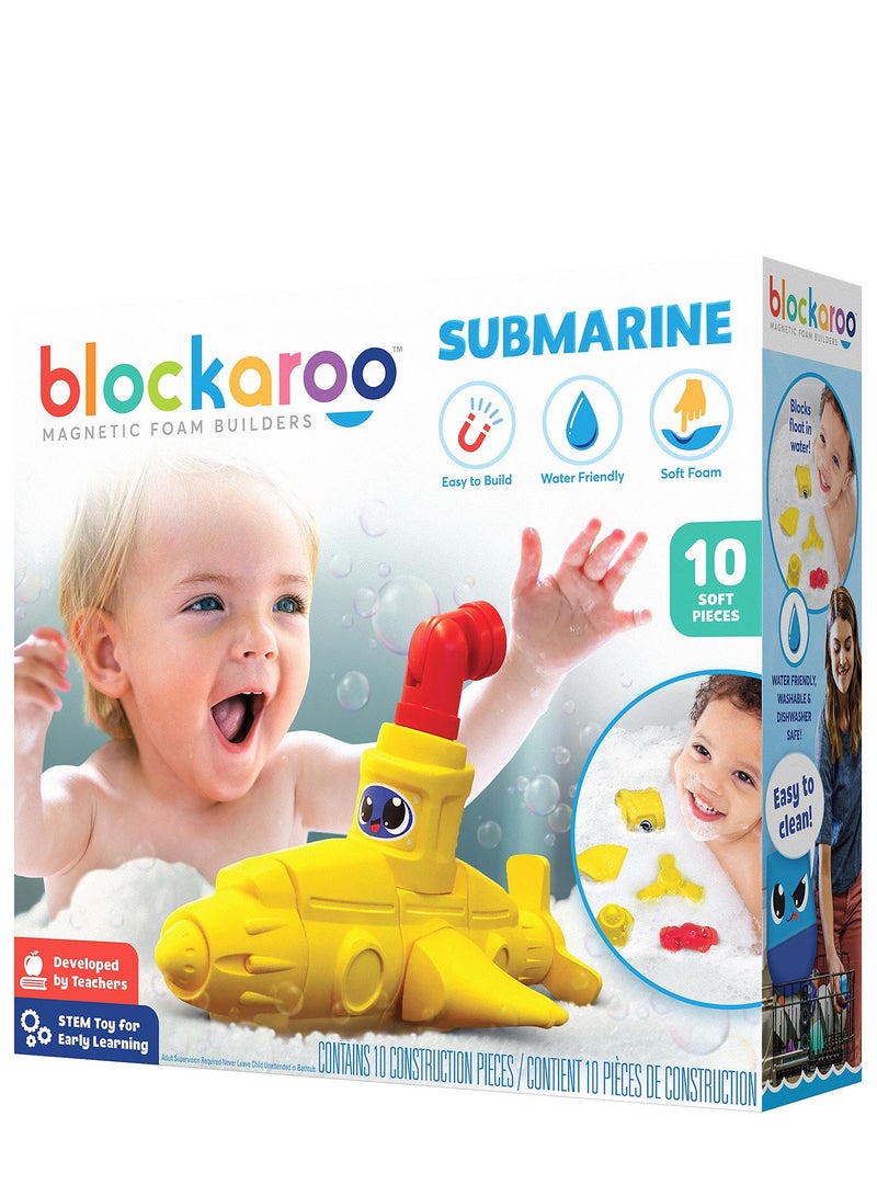 Blockaroo Magnetic Foam Building Blocks Submarine - Image 2