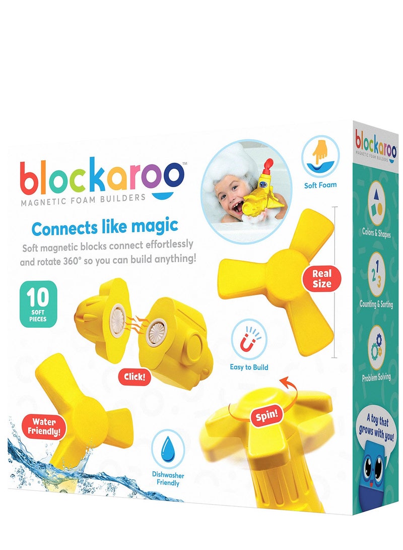 Blockaroo Magnetic Foam Building Blocks Submarine - Image 3