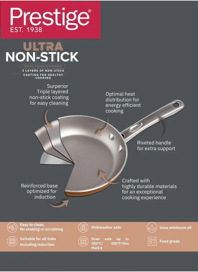 Prestige Prestige Ultra 29Cm/11.25" Frypan With Pan Holder