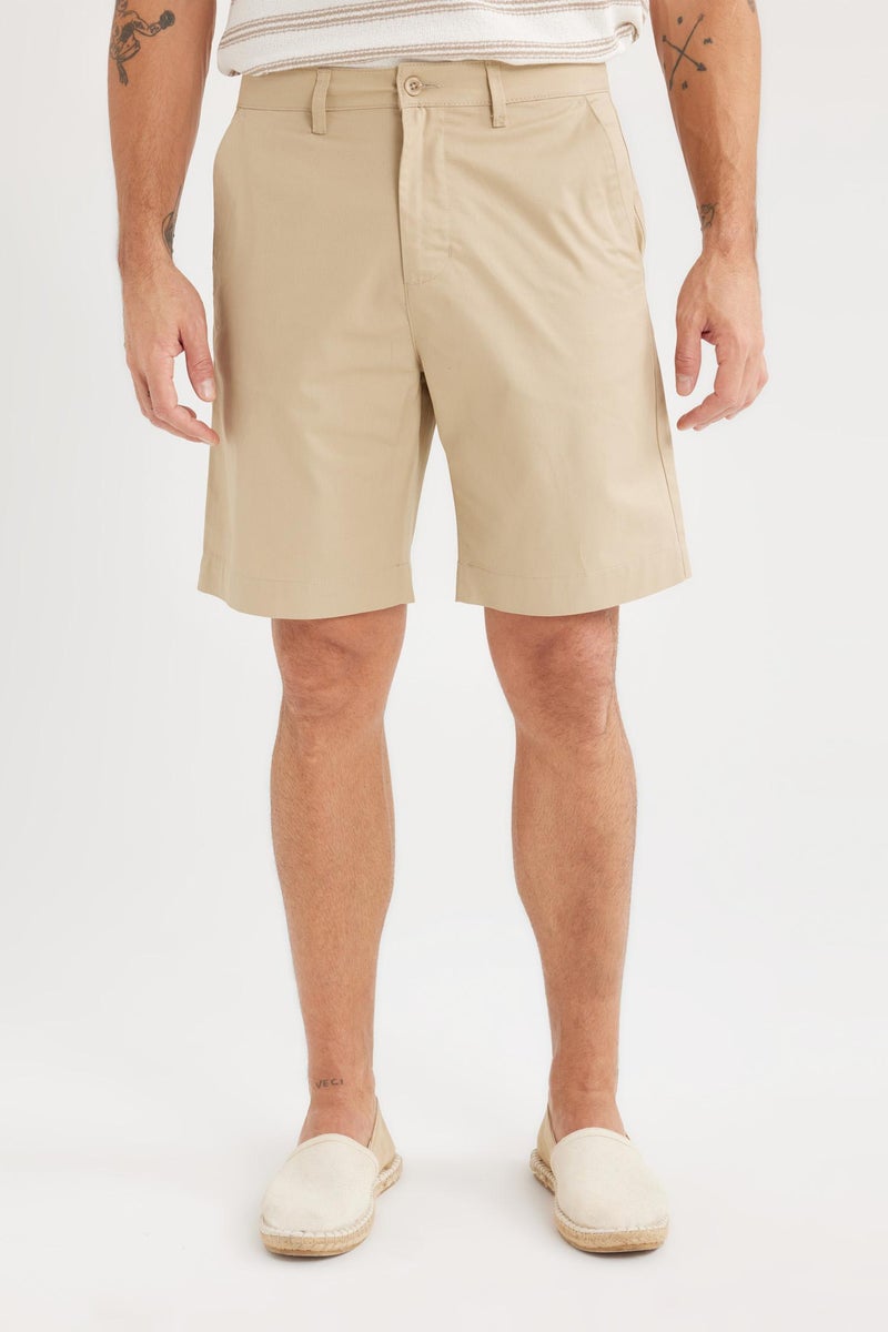 DeFacto Man Regular Fit Gabardine Bermuda - Image 1