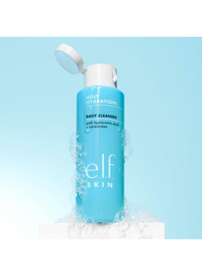 elf Holy Hydration Daily Cleanser Infused with Ceramides - Image 3