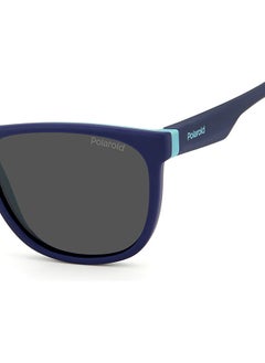 Polaroid Kids Unisex Square Sunglasses PLD 8049/S  BLUE AZUR 49  - Image 5