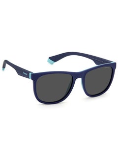 Polaroid Kids Unisex Square Sunglasses PLD 8049/S  BLUE AZUR 49  - Image 2