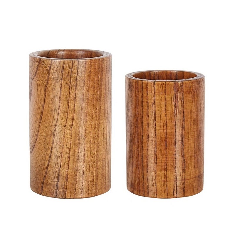 [Good Goods Strictly Selected] Household Red Solid Wooden Paint-Free Wax-Free Log High Color Value One-Person Chopsticks Household Chopsticks - Image 1