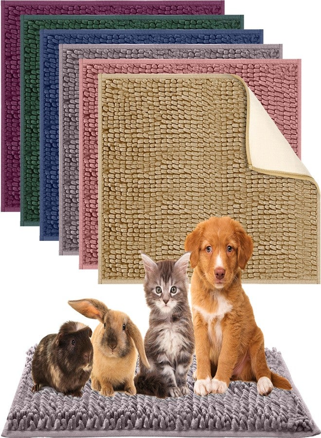 Fanfanwin 6 Pcs Guinea Pig Cage Liner 16 x 24 Inch for Guinea Pig Cage Bedding Reusable Rabbit Mat Pad Washable Training Pad Animal Sleeping Bedding Mat - Image 1