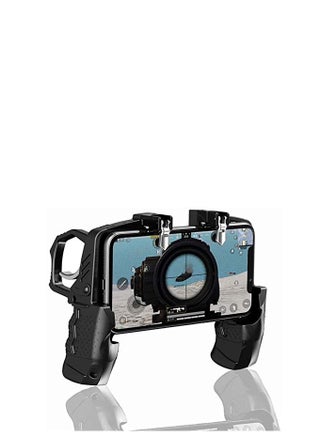 PUGB Helper 4 Finger Connect Gamepad,Peace Elite Quick Shooting Button Controller for PUBG Rules of Survival Game Trigger Joystick Gamepad for Mobile Phones - pzsku/ZFEA31AA5035086577933Z/45/1746193339/f7ec1ec6-d8db-4ee7-b6e7-0f7069bddd30