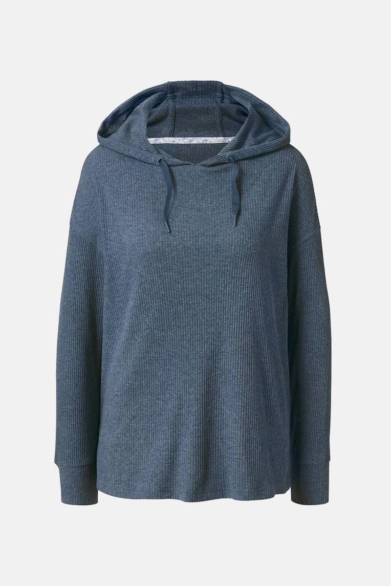 Tchibo Women Sportswear Fit Long Sleeve Training Relax Top, Blue - Image 3