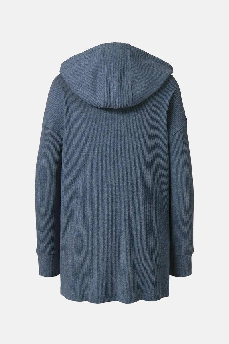 Tchibo Women Sportswear Fit Long Sleeve Training Relax Top, Blue - Image 2