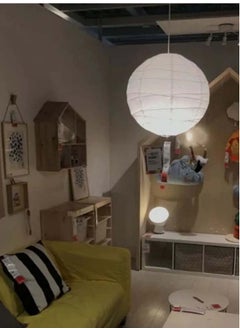 ماركة غير محددة مجموعة غطاء مصباحين متدليين  بتصميم ثريا أبيض  - Image 3