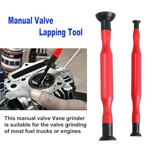 Carmoeignin Double Ended Manual Valve Lapping Tool,Hand Lapping Grinding Sucker Kit,Plastic Abrasive Grinder for Automotive Engine Maintenance, Ergonomic Handle, Dual Suction Cups for Efficient Valve Seating - Image 3