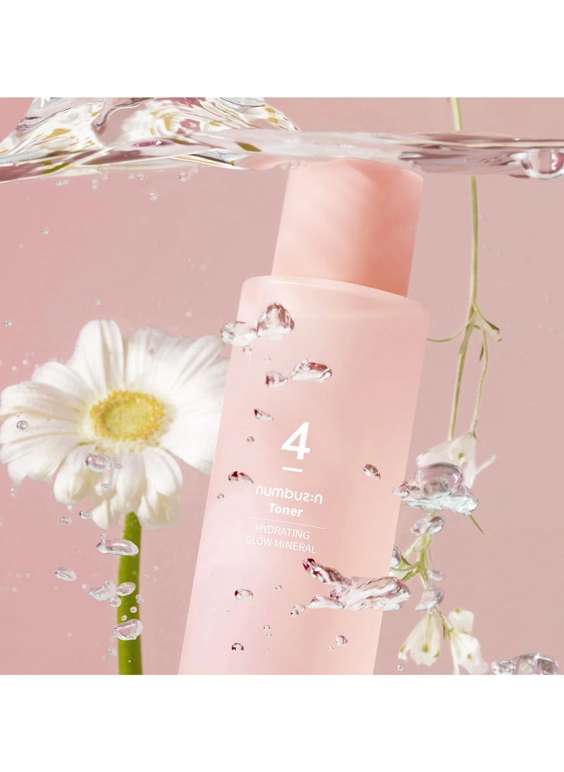 numbuzin No.4 Hydrating Glow Mineral Toner 200ml  - Image 4