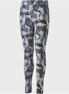 Kids Essential Bloom All Over Printed Leggings