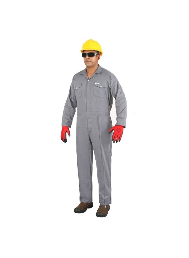 Vaultex FBI 200GSM Cotton Coverall, Grey, 2XL - Image 1