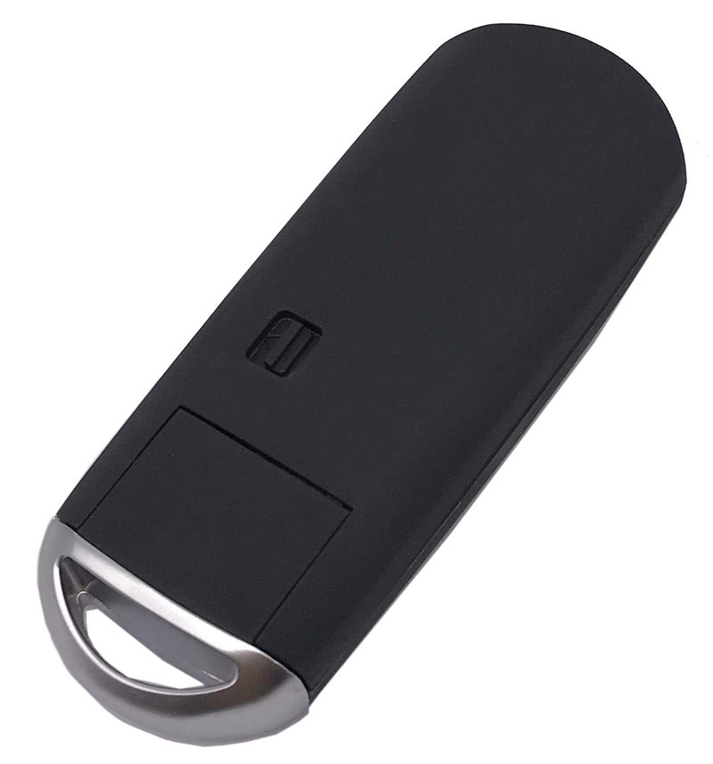 Muxkenper Remote Smart Key Fob Shell Case Fit for Mazda 3 CX-3 CX-5 WAZSKE13D01 662F-SKE13D01 3 Buttons Replacement Keyless Entry Car Key Fob Cover (Silver, 3 Buttons) - Image 5