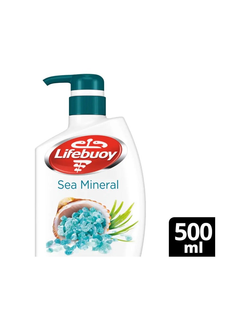 Lifebuoy غسول الجسم لايف بوي مع معادن البحر والملح 500 مل - Image 2