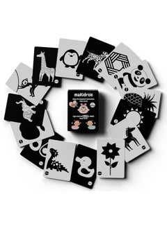 Makedry's Magic Learning Flash Cards for Kids, 60 High Contrast Black and White Cards in a Set of 30 - pzsku/ZFEA3791006284C6F7642Z/45/1741119182/f1069fd1-d149-493e-97ba-28657a26e6a1