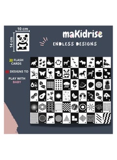 Makedry's Magic Learning Flash Cards for Kids, 60 High Contrast Black and White Cards in a Set of 30 - pzsku/ZFEA3791006284C6F7642Z/45/1741119227/0627c77e-cedd-4788-9a78-f09f3f94b569