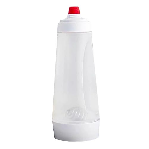 UZOU Pancake Batter Dispenser, Pancake Mix Dispenser with Whisk Ball and Stand Base, Pancake Batter Mixer with BlenderBall for Pancakes, Crepes, Waffle, Muffins, Qatayef, Cupcakes, and more - Image 1