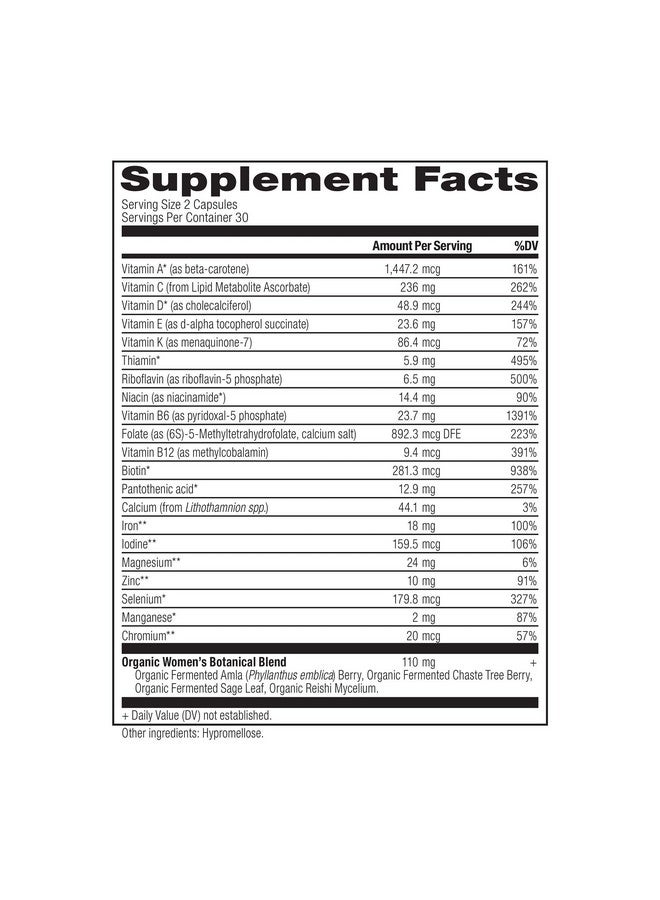Ancient Nutrition Multivitamin For Women Women - Image 4
