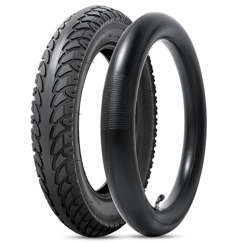 YeYouC 12 1/2 x 2 1/4 Replacement Tire and Inner Tube, 12.5x2.25 Tire Tube with CR202 Angled Valve Stem, 12-1/2 x 2-1/4 Tire Fit for Electric Scooter Razor Pocket Mod, Currie, Schwinn, GT, IZIP, eZip(1 Set) - Image 1